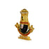Giri Balaji Murti Multicolour Stone Balaji Idol/ Gold Polish Balaji Statue For Car